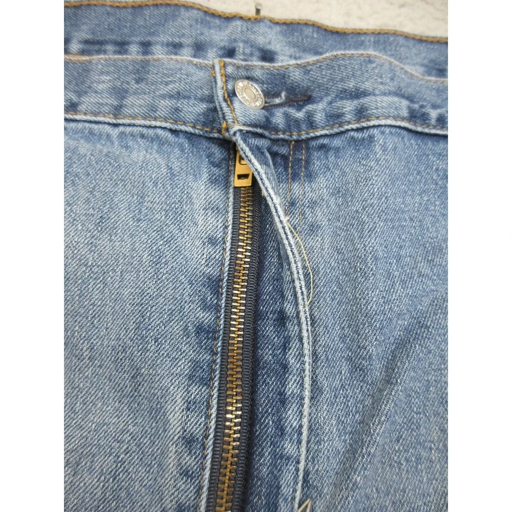 Levis 550 Jeans Mens 54x30 Blue Medium Wash Denim Relaxed Tapered Big & Tall‎